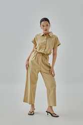 Rita Drawstring Waist Jumpsuit